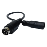 Adaptador Universal DC Hembra a Minidin 4 Pines Macho / Recomendado para DVR´s epcom / HIKVISION EPCOM POWERLINE - Imagen 2