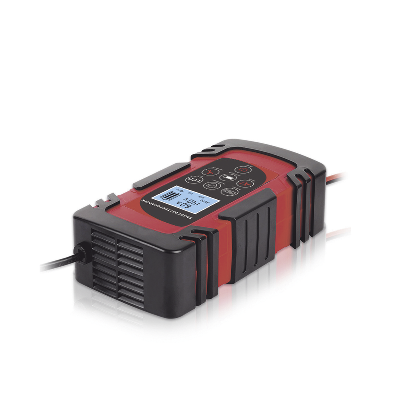 Cargador de Baterías Inteligente 12 o 24 Vcc 2,4 o 6 A Display LCD CHR-80 EPCOM POWERLINE - Imagen 1