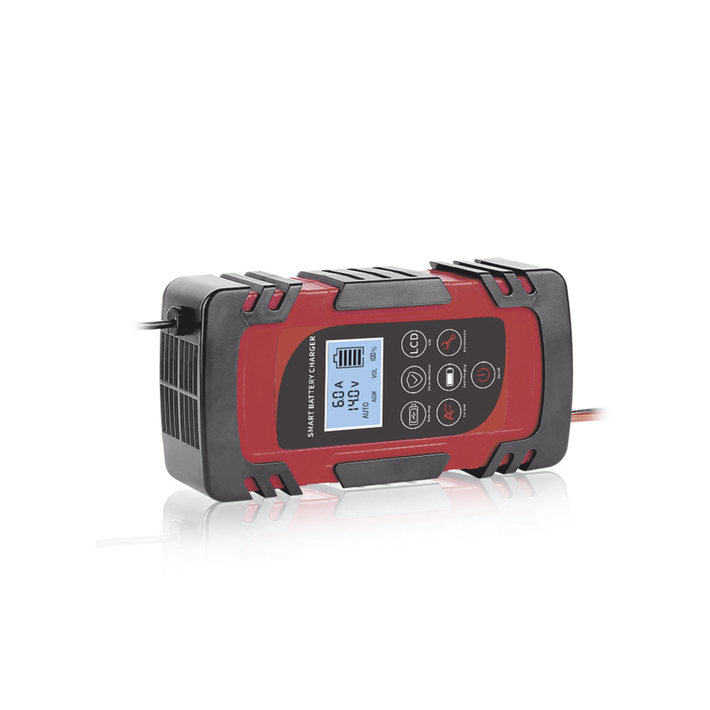 Cargador de Baterías Inteligente 12 o 24 Vcc 2,4 o 6 A Display LCD CHR-80 EPCOM POWERLINE - Imagen 2