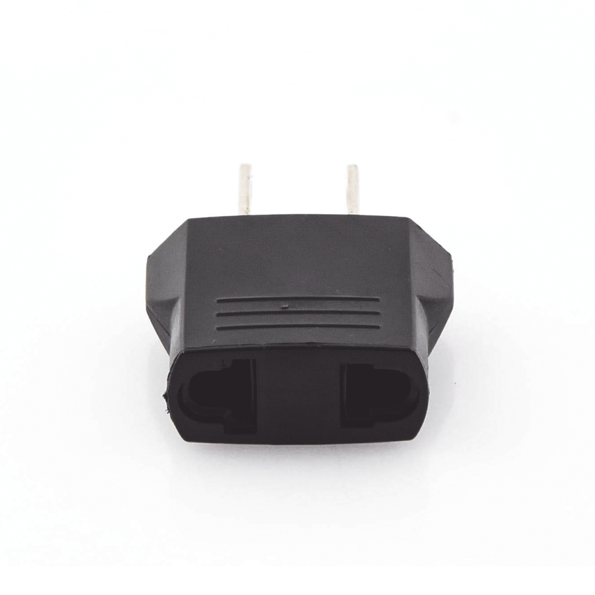 Adaptador de enchufe europea a americano, Calidad PREMIUM @ 6 A ; 110 - 250 Vca EPCOM POWERLINE - Imagen 2
