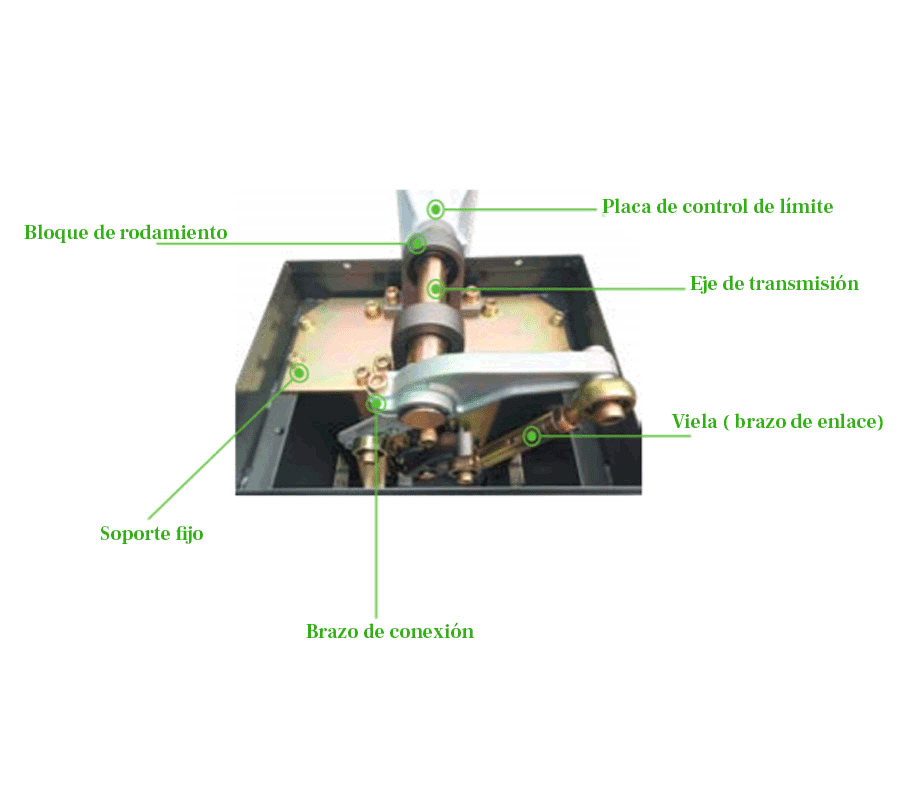 Barreras VehicularesZK TECOCMP200RBarrera Vehicular Derecha Brazo Telescópico 2.6 - 4.5m Apertura 3s Anti - impacto LED ZKTeco CMP200R - SILYMX