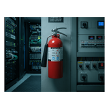 Extintor de CO₂ / Clasificación UL 2-B:C a 10-B:C / Capacidades 5 lb a 20 lb (2.27 kg a 9.07 kg) / Válvula de Cierre Integral / Bocina / Certificación Canadá / Uso en Baja Temperatura -22 °F (-30 °C) / 6.56 pies de alcance VICTORY - Imagen 1