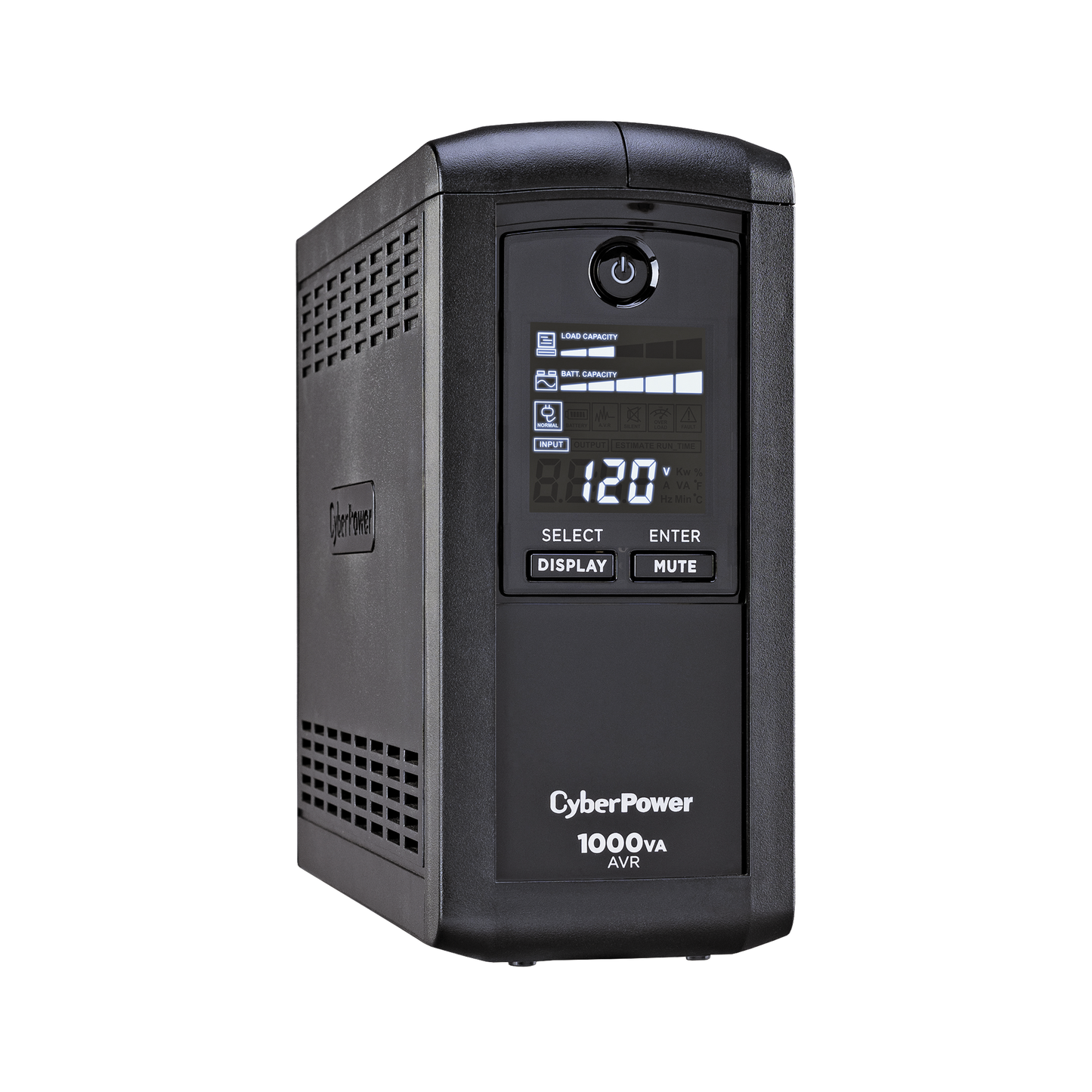 UPS de 1000 VA/600 W Topología Línea Interactiva Entrada 120 Vca NEMA 5-15P Tipo Mini Torre Con 9 Tomas NEMA 5-15R CYBERPOWER - Imagen 1