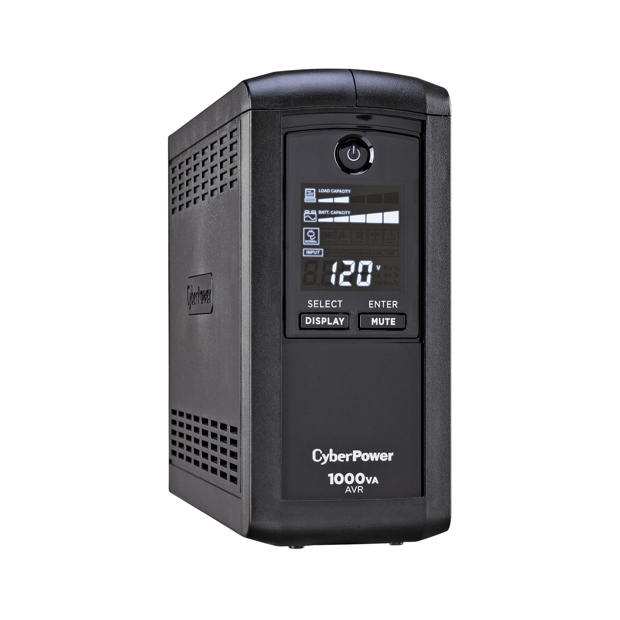UPS de 1000 VA/600 W Topología Línea Interactiva Entrada 120 Vca NEMA 5-15P Tipo Mini Torre Con 9 Tomas NEMA 5-15R CYBERPOWER - Imagen 1