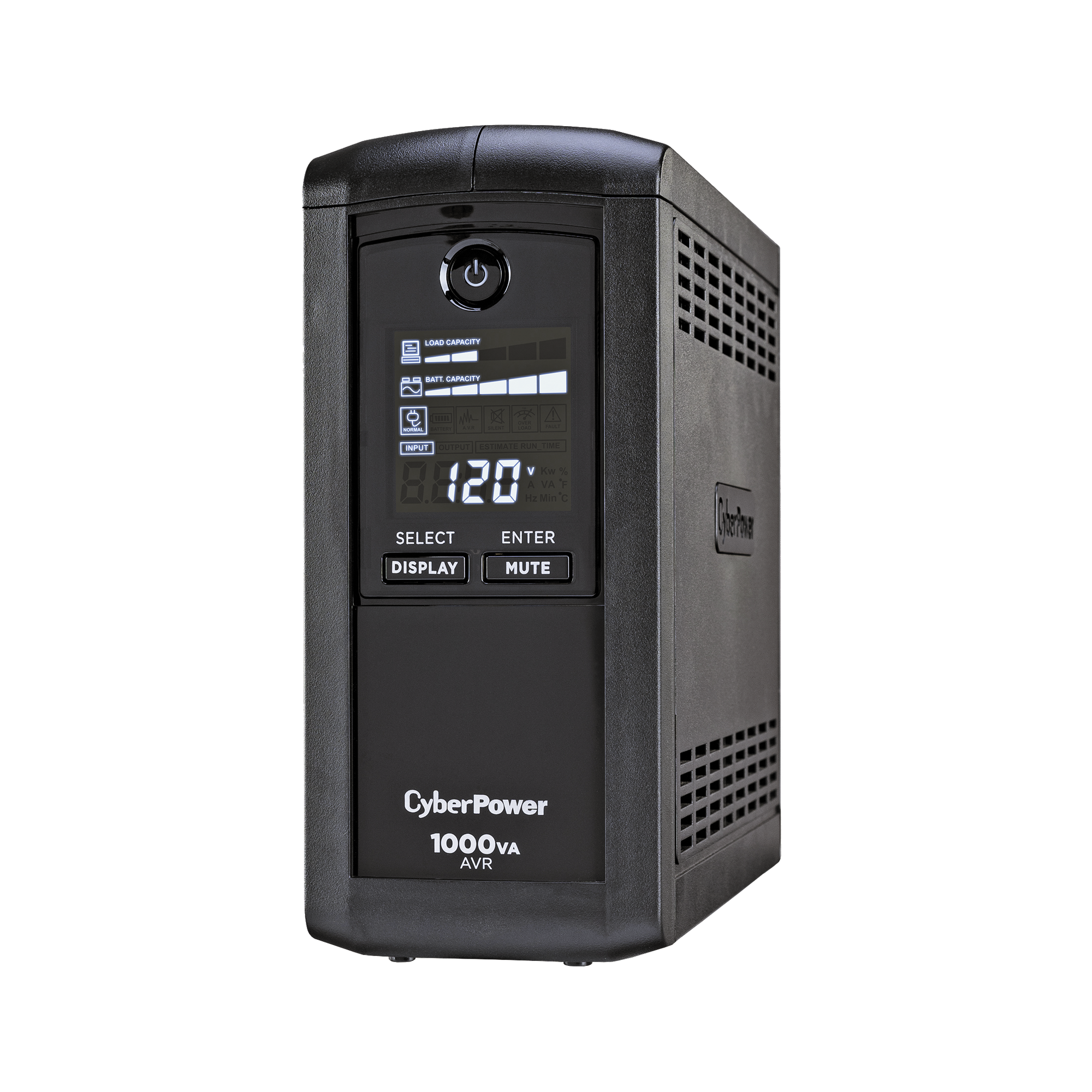 UPS de 1000 VA/600 W Topología Línea Interactiva Entrada 120 Vca NEMA 5-15P Tipo Mini Torre Con 9 Tomas NEMA 5-15R CYBERPOWER - Imagen 3