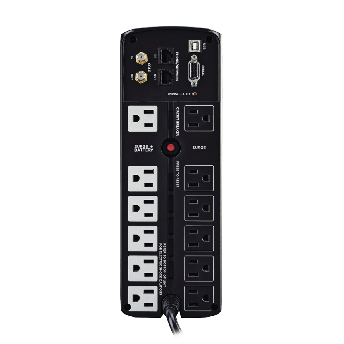 UPS / No BreakCYBERPOWERCP1500AVRLCDaNo Break UPS Torre 1500VA 900W LCD 6 Contactos Respaldo AVR Linea Interactiva CyberPower CP1500AVRLCDa - SILYMX