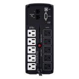 UPS de 850 VA/510 W, Topología Línea Interactiva, Entrada 120 Vca NEMA 5-15P, Onda Senoidal Pura, Tipo Torre, Con 10 Tomas NEMA 5-15R CYBERPOWER - Imagen 1