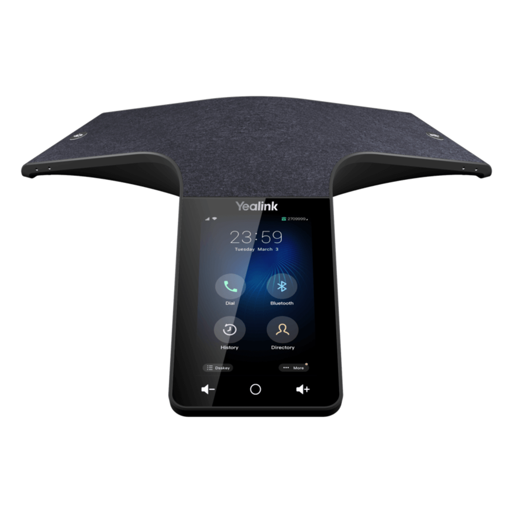 Teléfono de Conferencias IP / 12+1 Micrófonos / Cancelación de Ruido 360° / Alcance 6 m (19.7 ft) / Pantalla Táctil 5' / Wi-Fi Dual Band / Certificación Microsoft Teams YEALINK - Imagen 2
