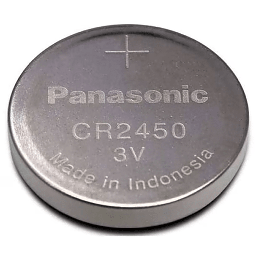 Batería de Litio tipo Moneda 3V / CR2450/ 1pza ( Batería no recargable ) PANASONIC - Imagen 1