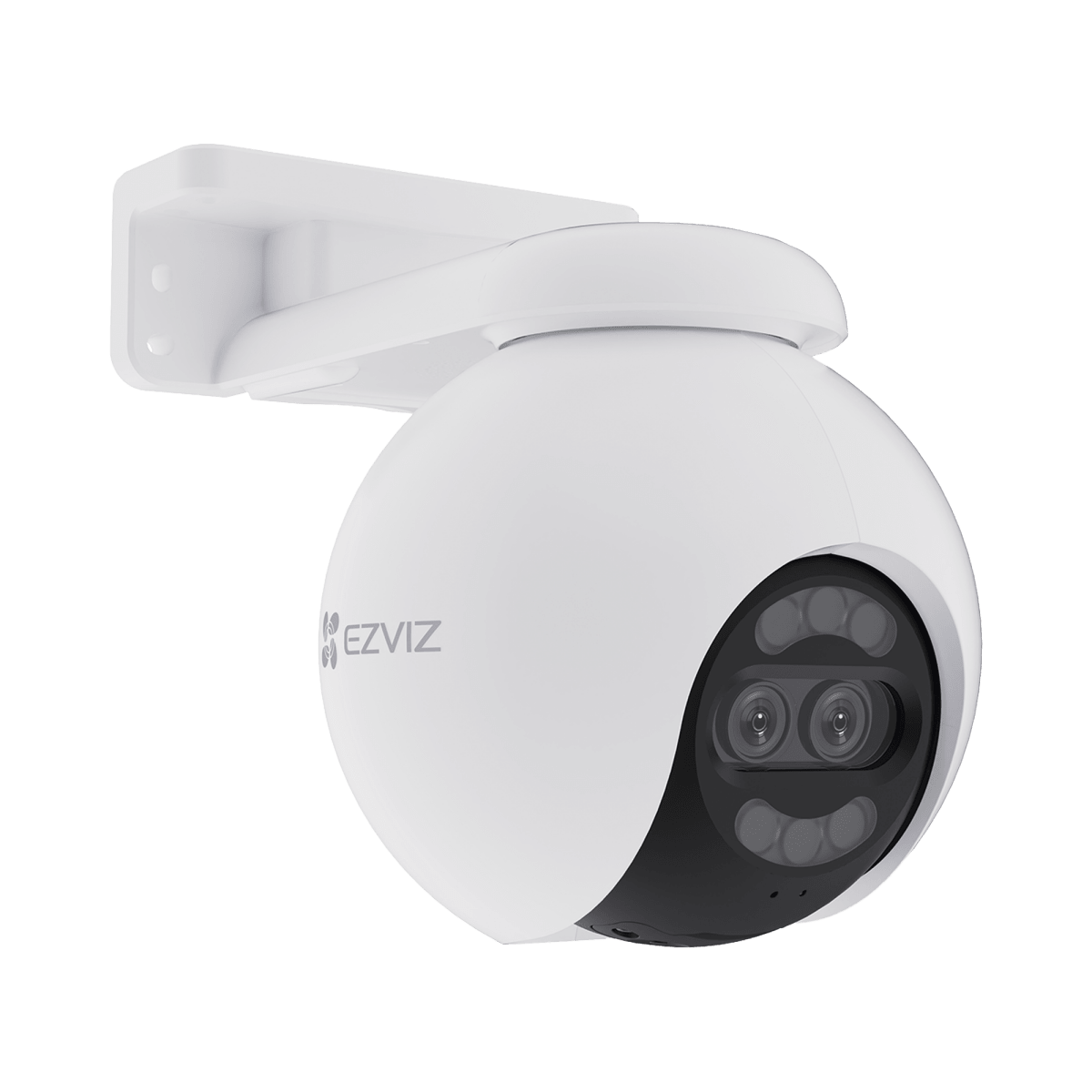 Camaras WifiEZVIZCS-H80XCámara IP PT Dual 360° 4K ColorFULL IA Humanos Vehiculos Sirena Wi - Fi IP65 EZVIZ CS - H80X - SILYMX