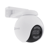 Camaras WifiEZVIZCS-H80XCámara IP PT Dual 360° 4K ColorFULL IA Humanos Vehiculos Sirena Wi - Fi IP65 EZVIZ CS - H80X - SILYMX