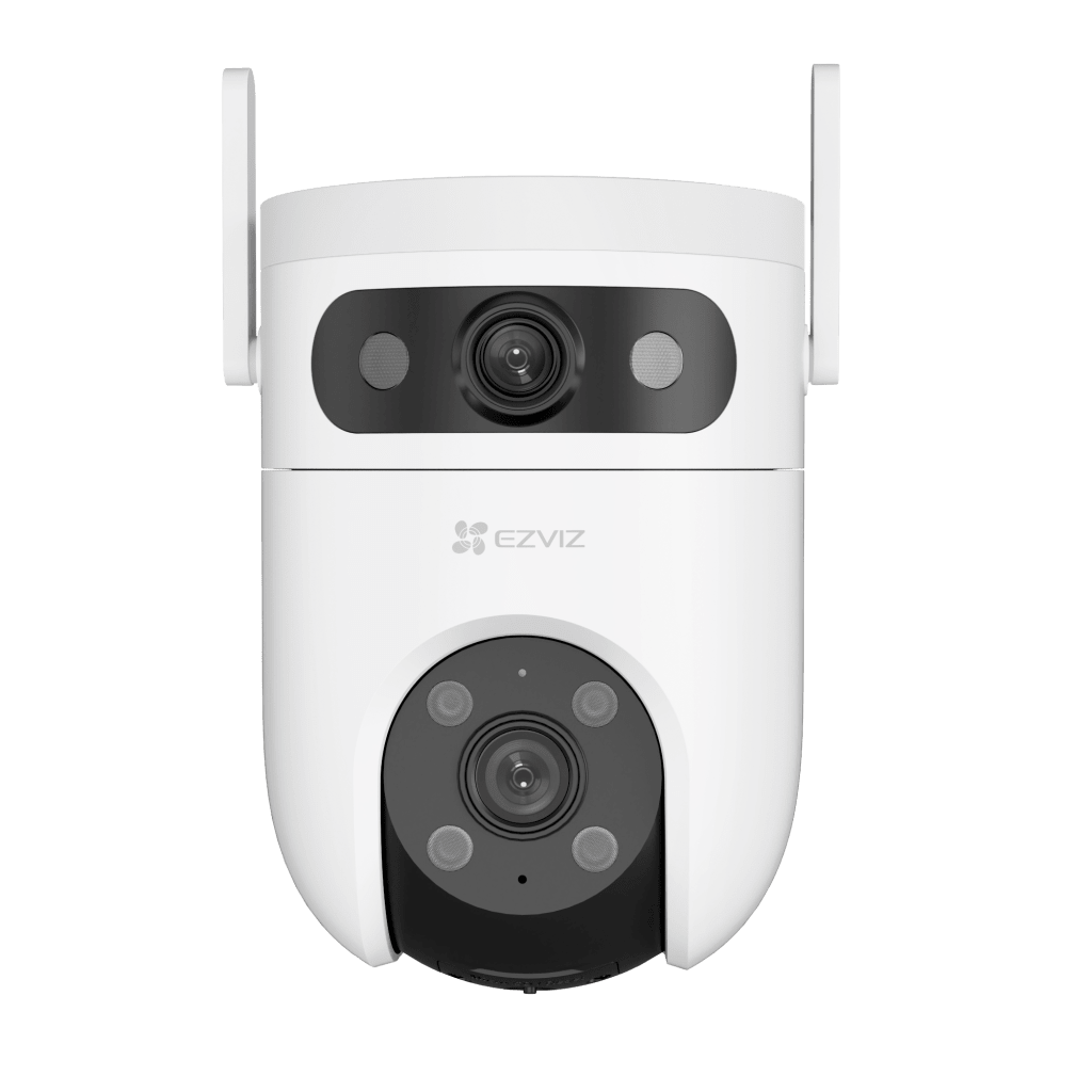 Cámara IP WiFi 6 (Doble Banda 2.4 GHz y 5 GHz) PT Dual-Lente / 3K (5mp + 5mp) / Visión Nocturna Color Hasta 40m / Detección IA Humano-Vehículo / Seguimiento Automático / Defensa Activa con Sirena y Luz Estroboscóp EZVIZ - Imagen 1