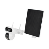 Camara IP Solar Doble Lente 4MP+4MP Wi-Fi 6 4G LTE Bateria 10,400 mAh Panel Solar 8W IP65 EZVIZ CSHB90X/SP/4G/W - Imagen 2