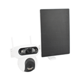 Camara IP Solar Doble Lente 4MP+4MP Wi-Fi 6 4G LTE Bateria 10,400 mAh Panel Solar 8W IP65 EZVIZ CSHB90X/SP/4G/W - Imagen 4