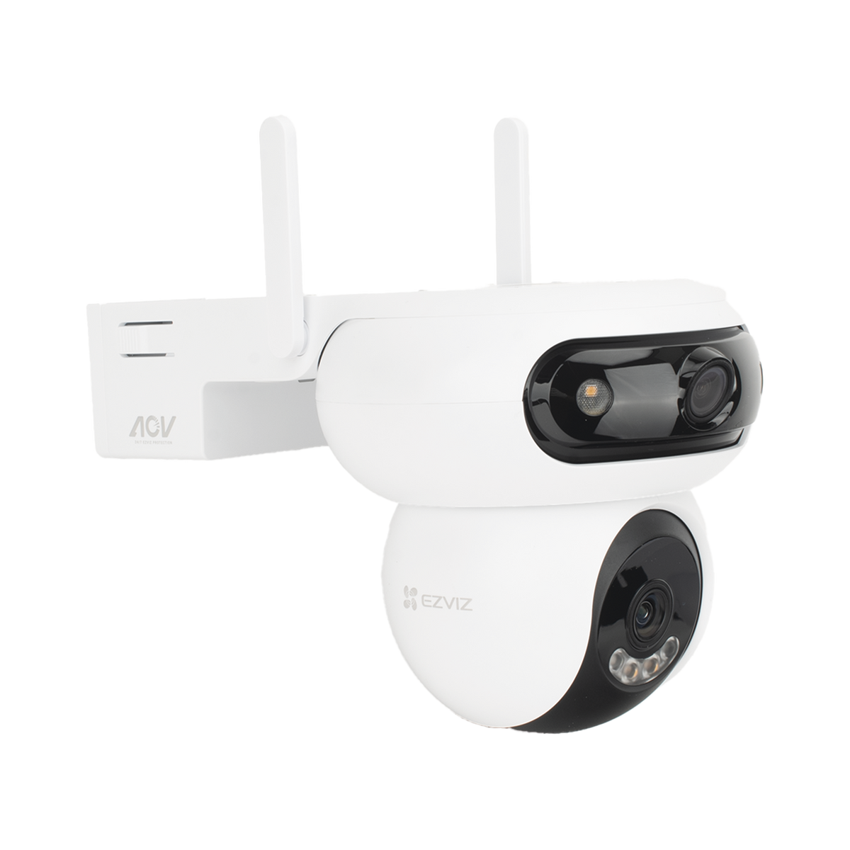 Camara IP Solar Doble Lente 4MP+4MP Wi-Fi 6 4G LTE Bateria 10,400 mAh Panel Solar 8W IP65 EZVIZ CSHB90X/SP/4G/W - Imagen 7
