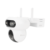 Camara IP Solar Doble Lente 4MP+4MP Wi-Fi 6 4G LTE Bateria 10,400 mAh Panel Solar 8W IP65 EZVIZ CSHB90X/SP/4G/W - Imagen 8