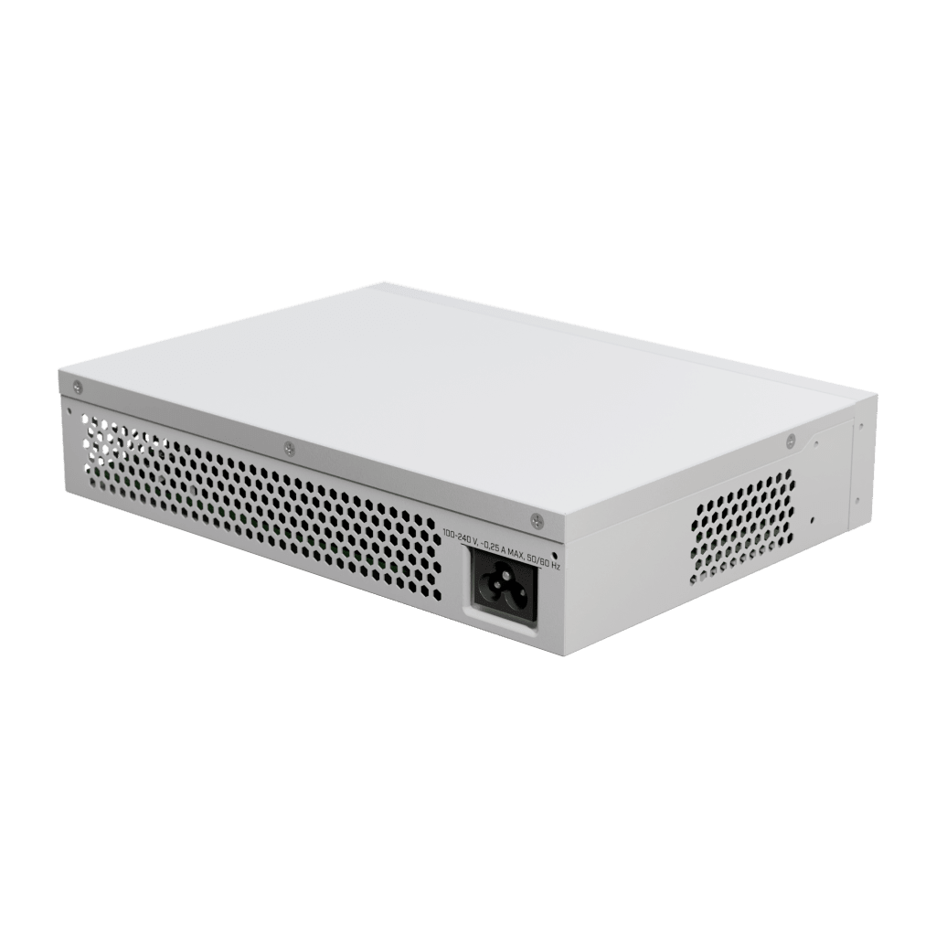 Switches PoEMIKROTIKCSS318-16G-2S+INSwitch Administrable 16 Puertos Gigabit 2 SFP+ 10G SwOS VLAN MikroTik CSS318 - 16G - 2S+IN - SILYMX