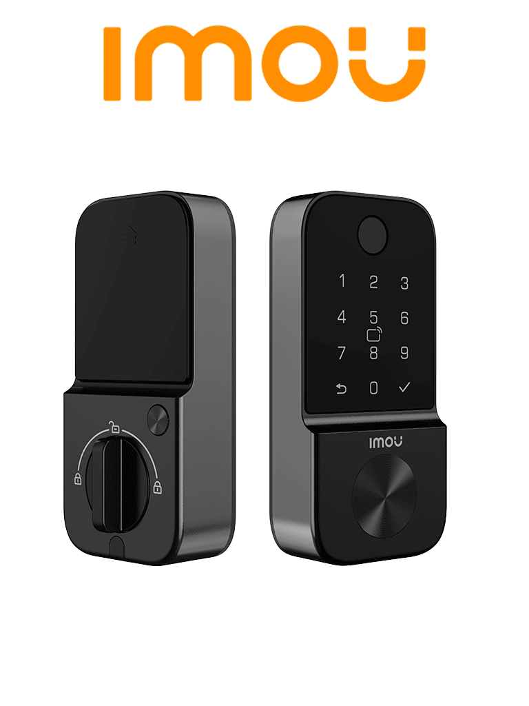 ASL-Cubo1 Cerradura Inteligente Imou, Chapa Digital, Registro de 50 Huellas, Wifi, para Exterior, Tarjeta Mifare, Constraseña de Visitante. - Imagen 1