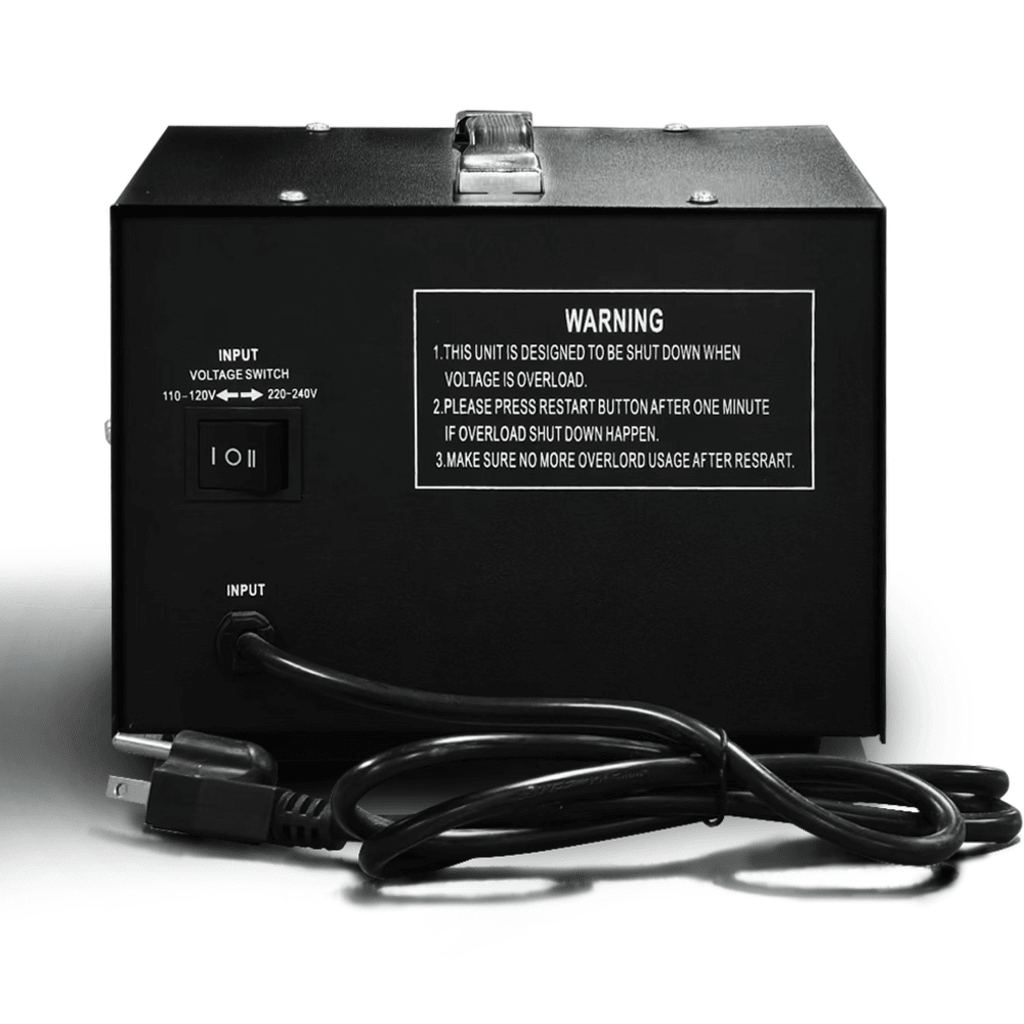 Transformador 2000W Selector Voltaje 110/220 VCA Entrada Salida EPCOM POWERLINE CV-2000-110/220 - Imagen 2