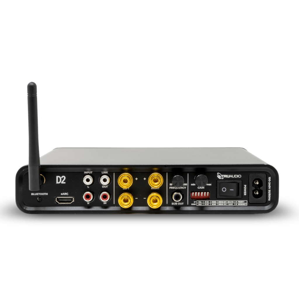 Amplificador de 2 canales | 100 W | HDMI eARC | Bluetooth TRUAUDIO - Imagen 2