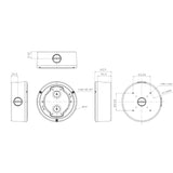 CAJA DE CONEXIONES DC-D4000 Y DC-Y6513RX DA-JB4700 - SILYMX