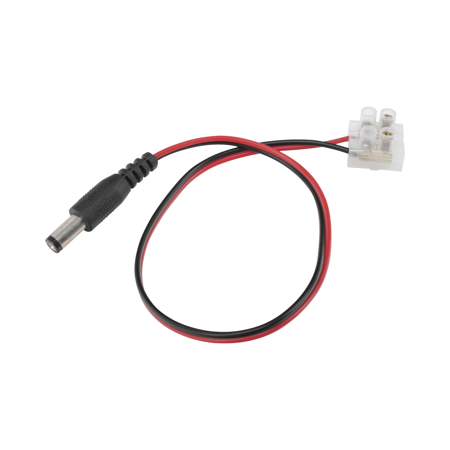 Cable de Alimentación con Conector Macho a Bloque de Terminal Atornillable / Calibre 18 AWG / Longitud 28.5 cm / Ideal para alimentacion de Cámaras. EPCOM POWERLINE - Imagen 1