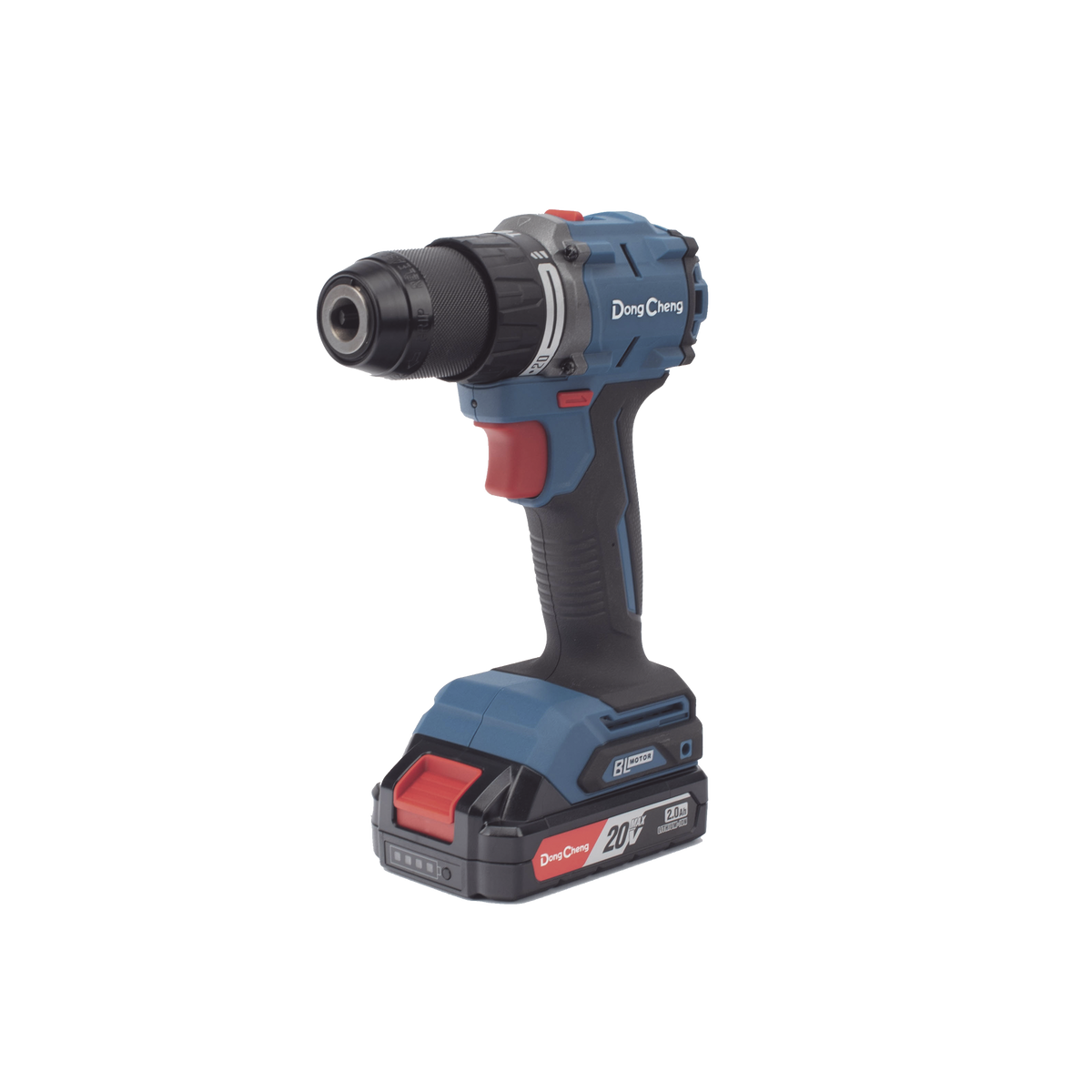 Rotomartillo Inalámbrico 20V Brushless 60Nm Broquero 1/2" 3 Funciones DONGCHENG DCJ-Z2060-IZ - Imagen 1