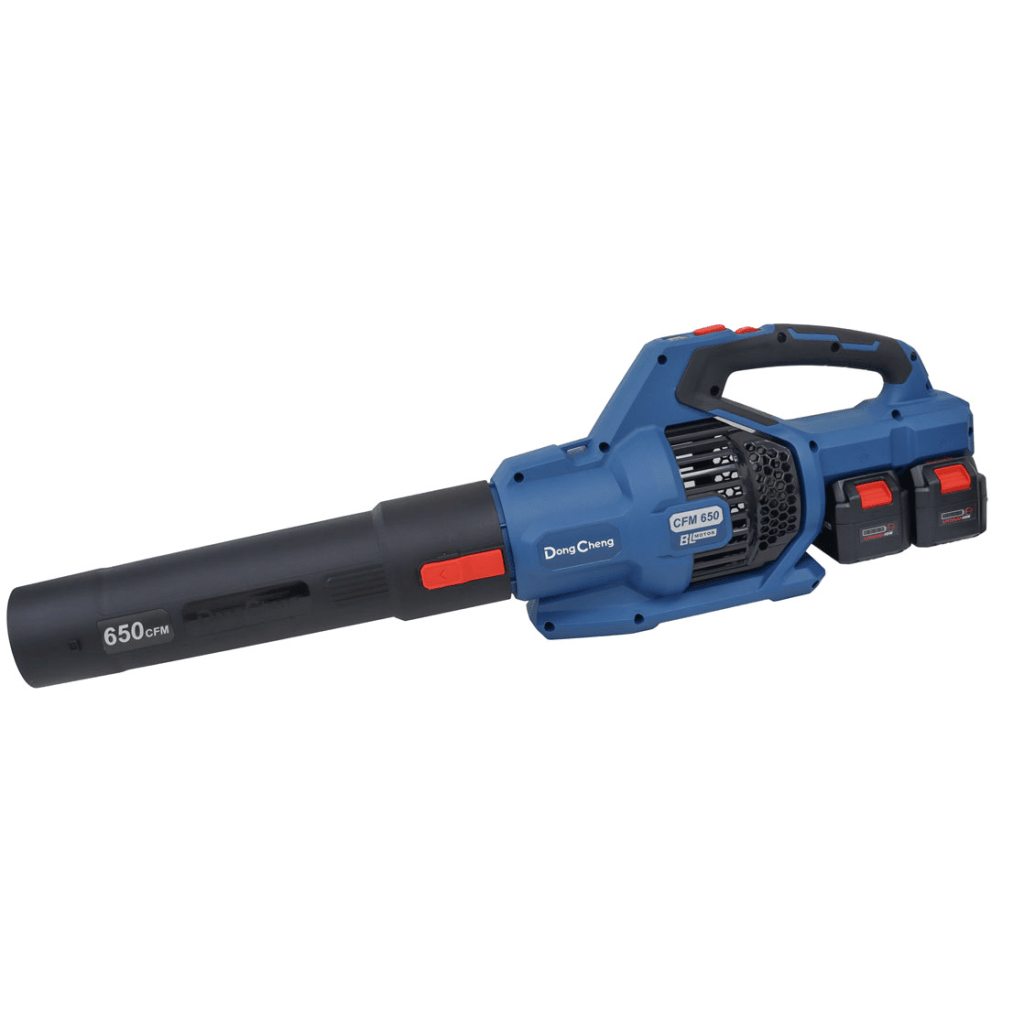 Sopladora Inalámbrica de 20V+20V, Incluye 2 baterías de 20V/6.0Ah, Cargado doble y 3 Boquillas. DONGCHENG - Imagen 3