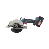 Sierra Circular Inalámbrica 20V Sin Escobillas Batería 4.0Ah Cargador DONGCHENG DCMY-125-DM - Imagen 1
