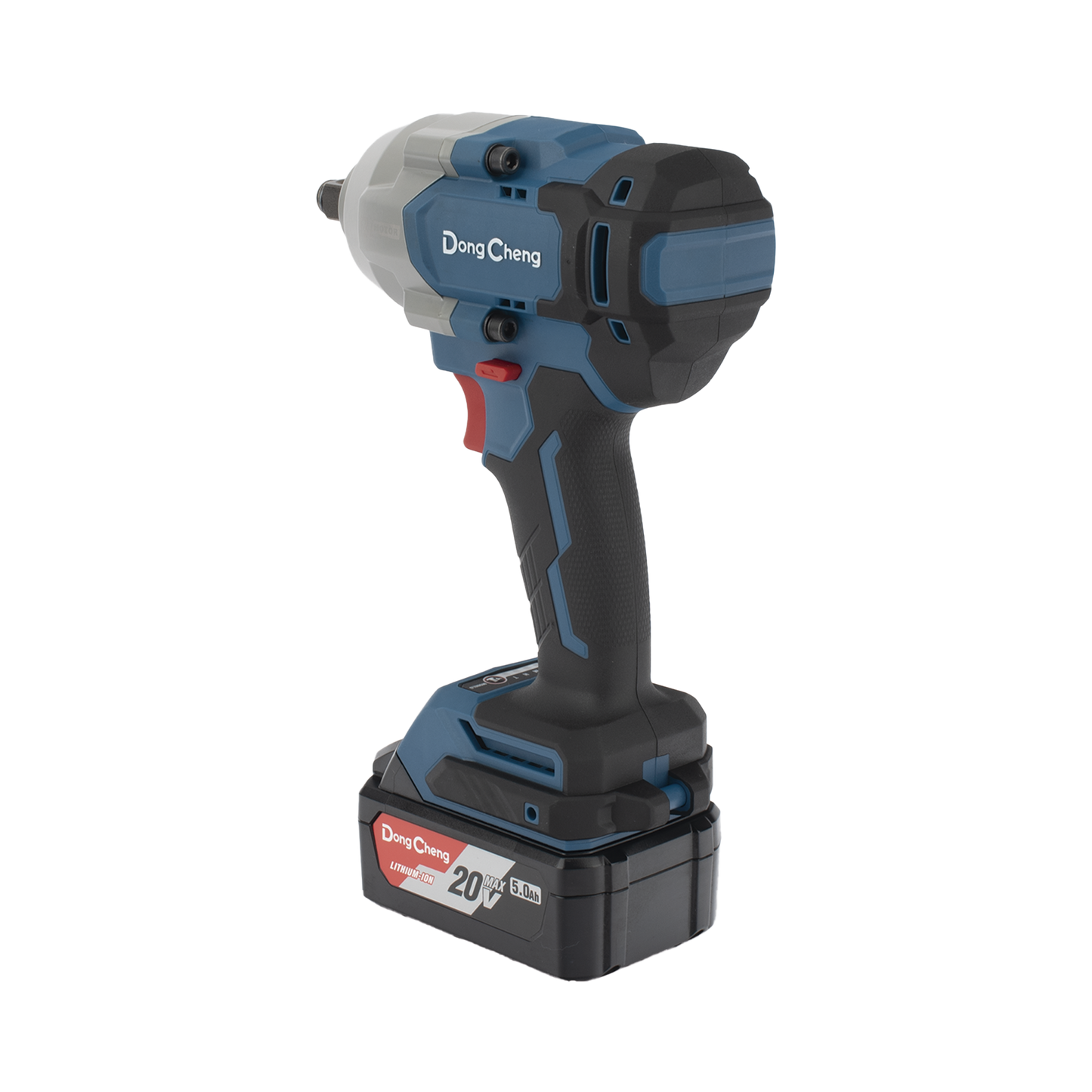 Llave de Impacto Inalámbrica de 20 V, incluye 2 Baterías de 5.0 AH, Cargador y Estuche plástico. DONGCHENG - Imagen 2