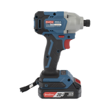 Atornillador de Impacto Inalámbrico 20V / Motor Brushless / Portabrocas Hexagonal 1/4 in / 90-180 Nm Torque / Batería 2.0Ah con Maletín DONGCHENG - Imagen 2