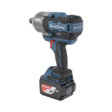 Llave de Impacto Inalámbrica de 20V, Entrada de 3/4 in, Incluye 2 Baterías de 6Ah, Cargador y Estuche DONGCHENG - Imagen 2