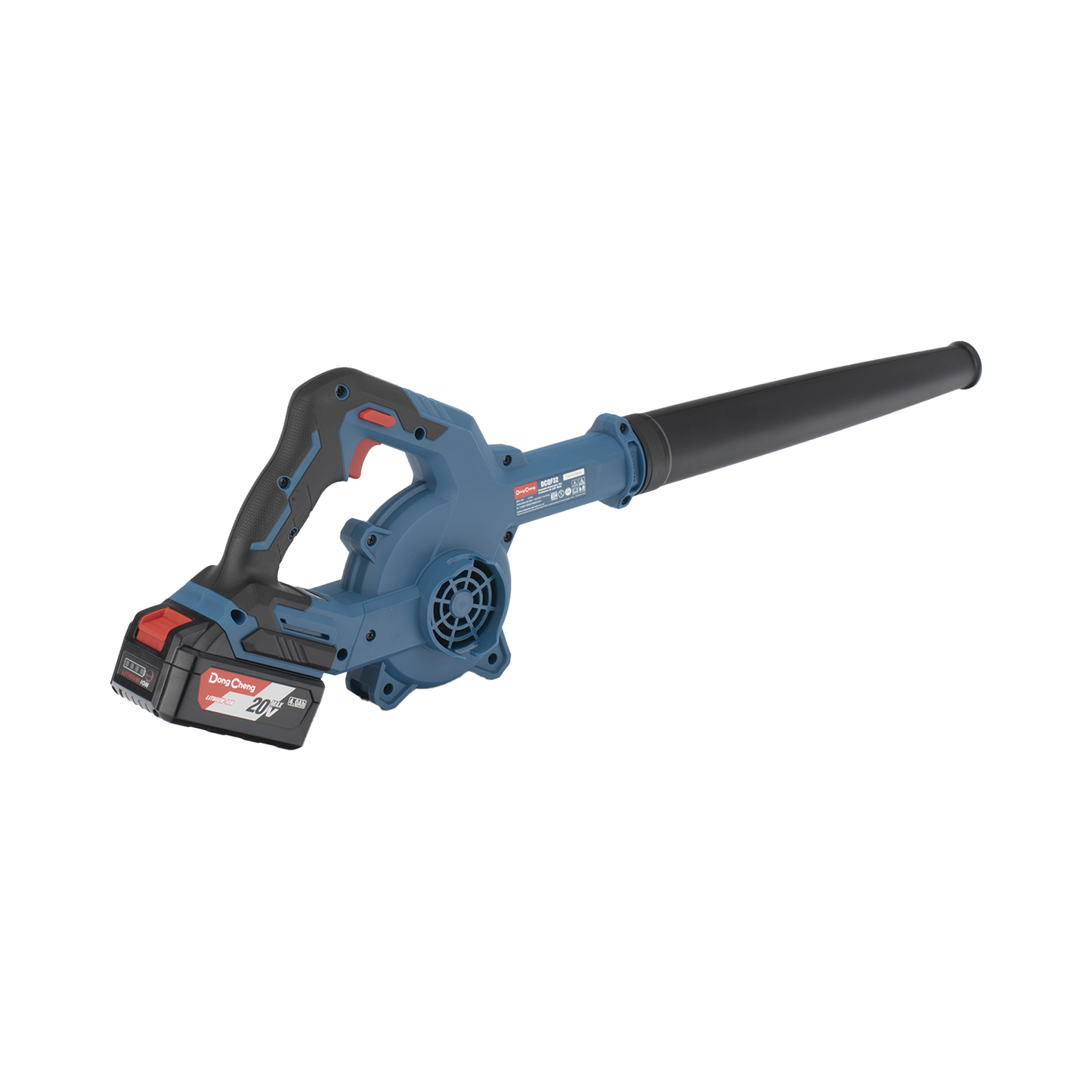 Sopladora Inalámbrica de 20V, Incluye batería de 4.0Ah, Cargador y bolsa Guarda Polvo DONGCHENG - Imagen 3