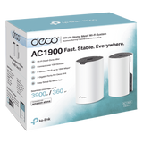Kit Mesh Wi-Fi / Doble Banda AC1900 Mbps / 3 Puertos Gigabit WAN/LAN / 3 Antenas Internas / Administración por App / Cobertura Inteligente TP-LINK - Imagen 3