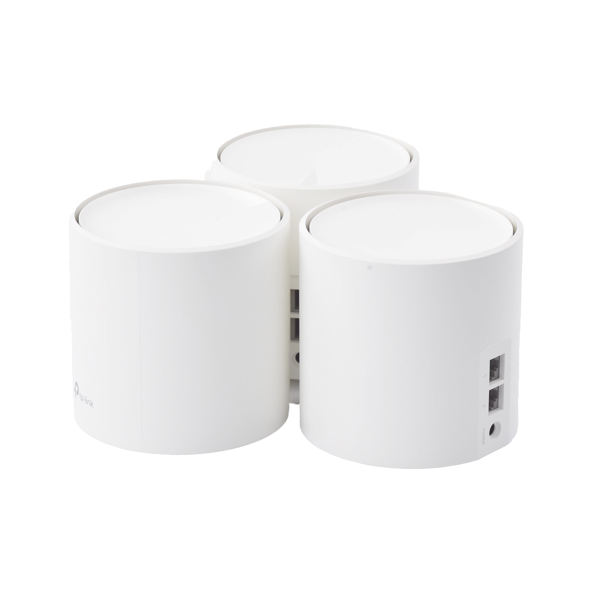 KIT de sistema inalámbrico Deco X20 mesh para hogar, doble banda Wi-Fi 6 (AX), doble puerto Gigabit, 2 antenas internas y compatible con amazon alexa TP-LINK - Imagen 1
