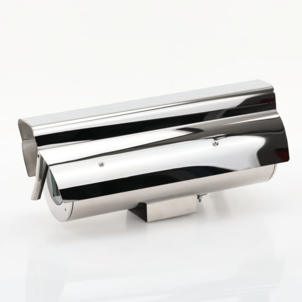 Gabinete para Cámaras Tipo Box Profesional Cumple con Norma Anti-Explosión Cumple con Norma IP68 Fabricado en Acero Inoxidable Limpiaparabrisas Integrado SYE800/K - SILYMX