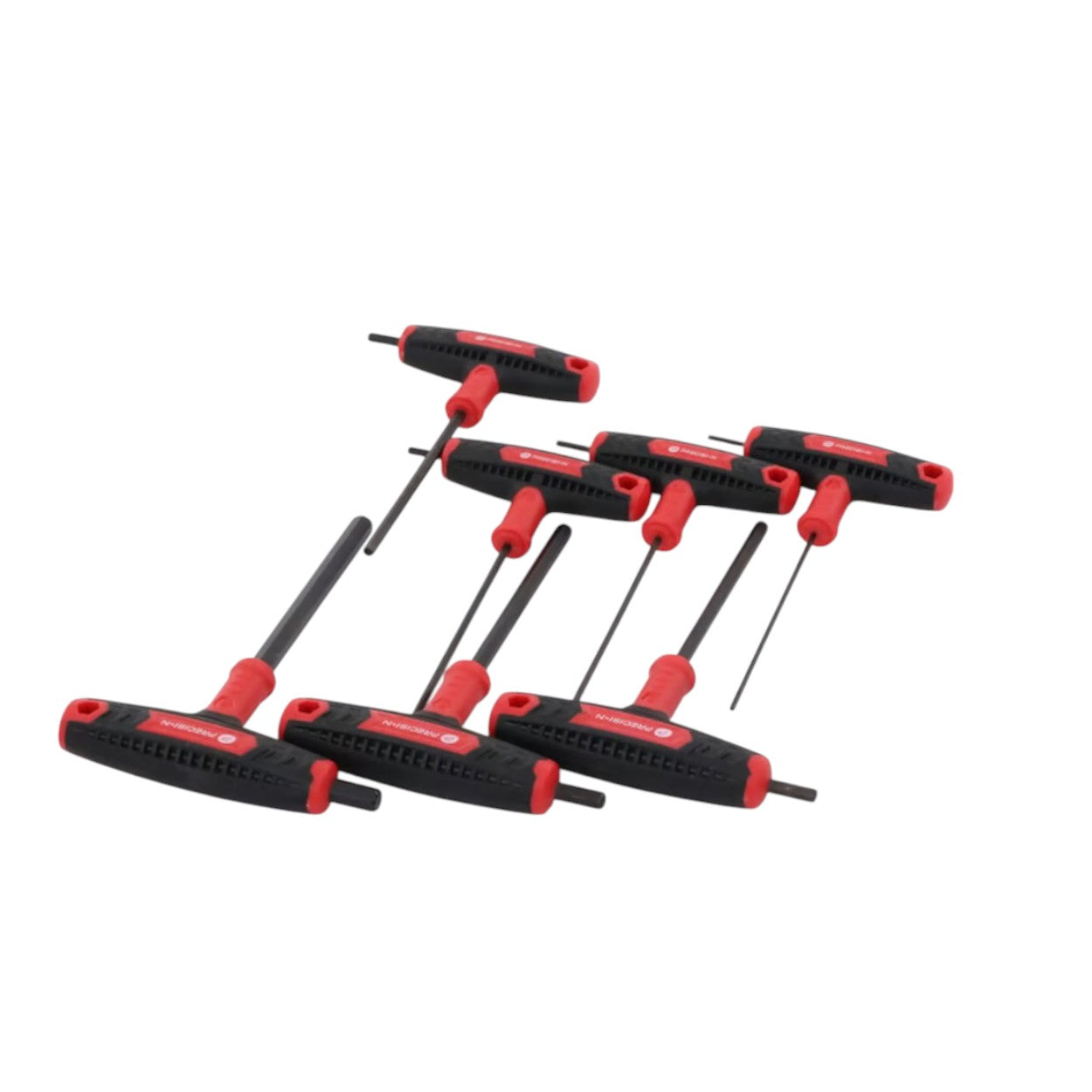 Juego de 7 Llaves Hexagonales Allen Milimétricas con Mango T PST-H03-007 - SILYMX