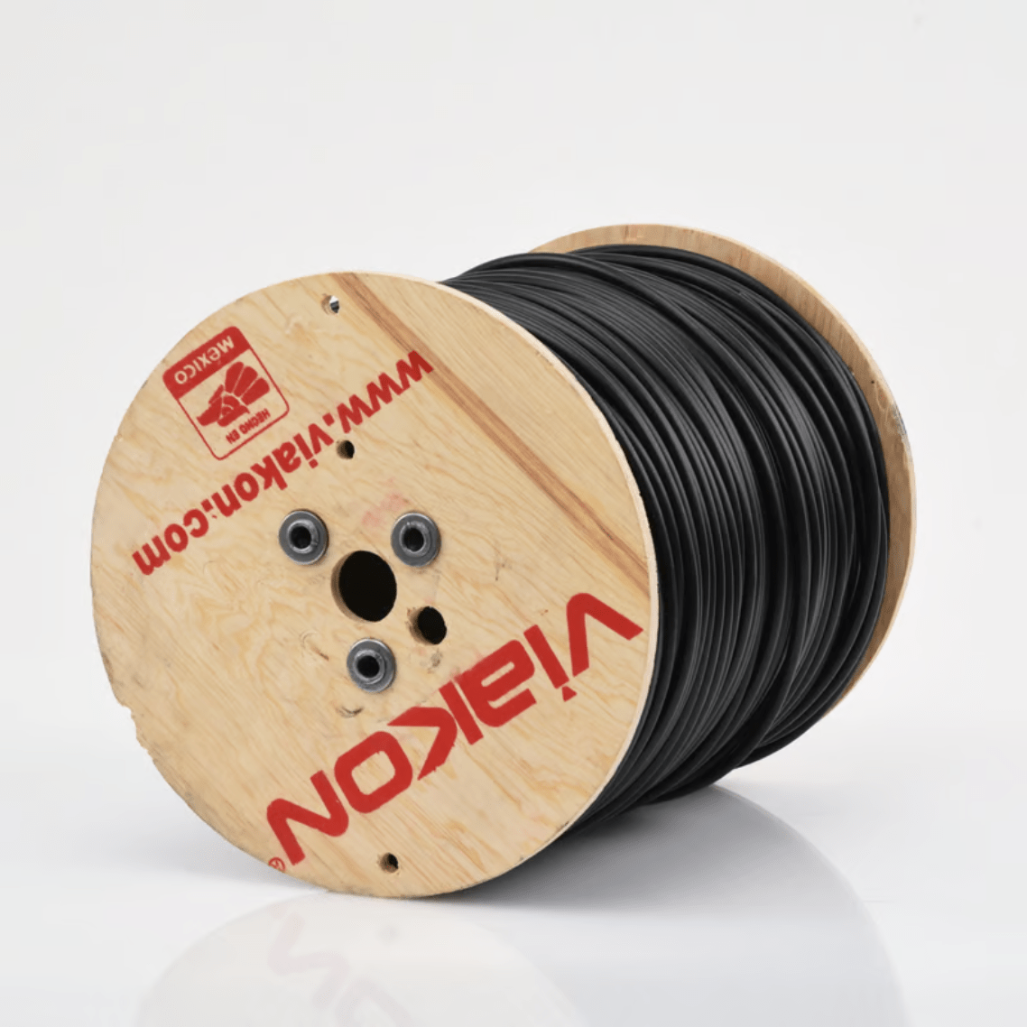 Cable Coaxial RG6, 305 metros RG6, Malla 96%, Hecho en México / Intemperie - SILYMX