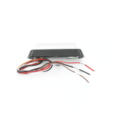 Luz Auxiliar Ultra Brillante de 8 LEDs en color AzulClaro con mica transparente X13BW - SILYMX