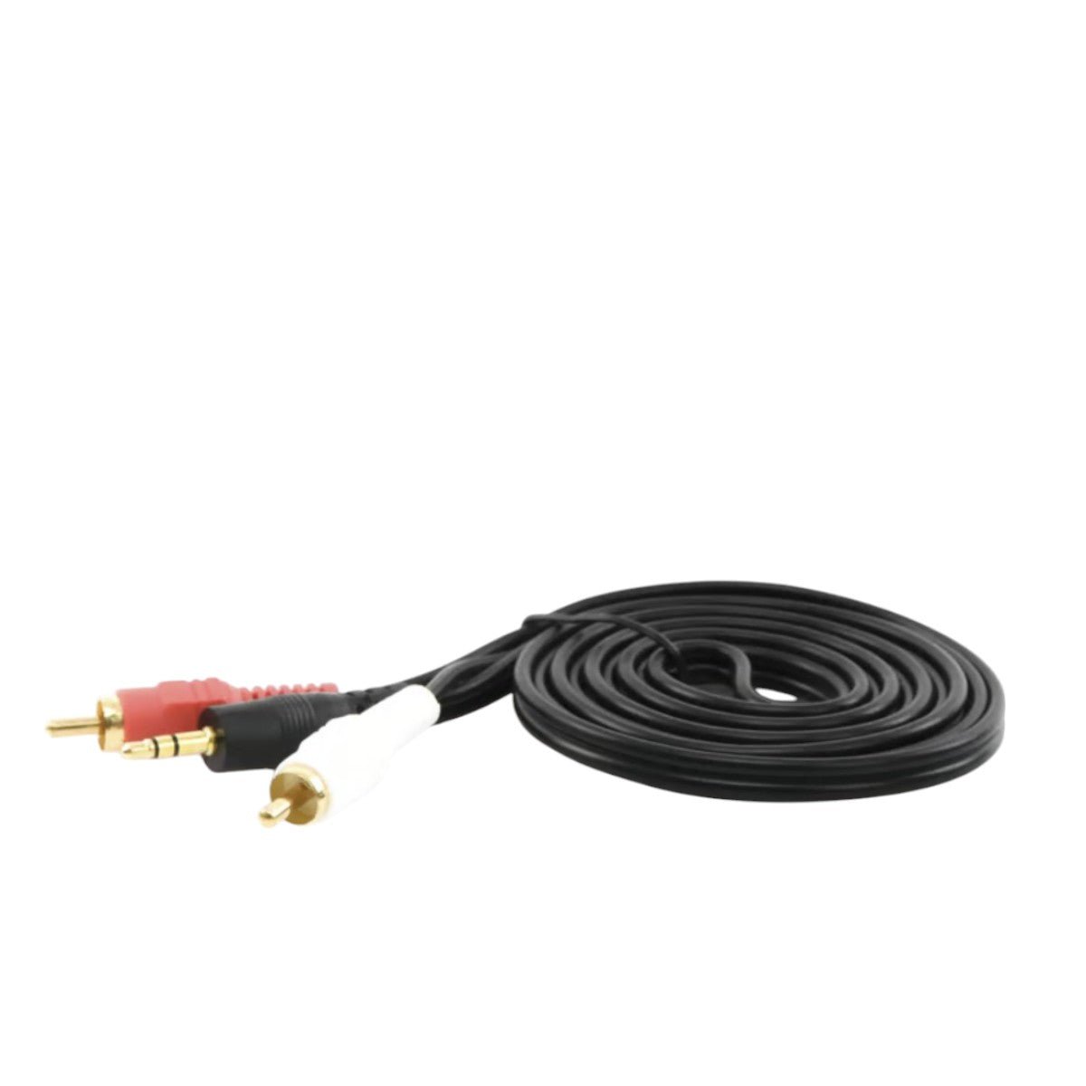 Convertidor 3.5mm Estéreo a 2 RCA Macho 1.83m EP-RCA35 - SILYMX