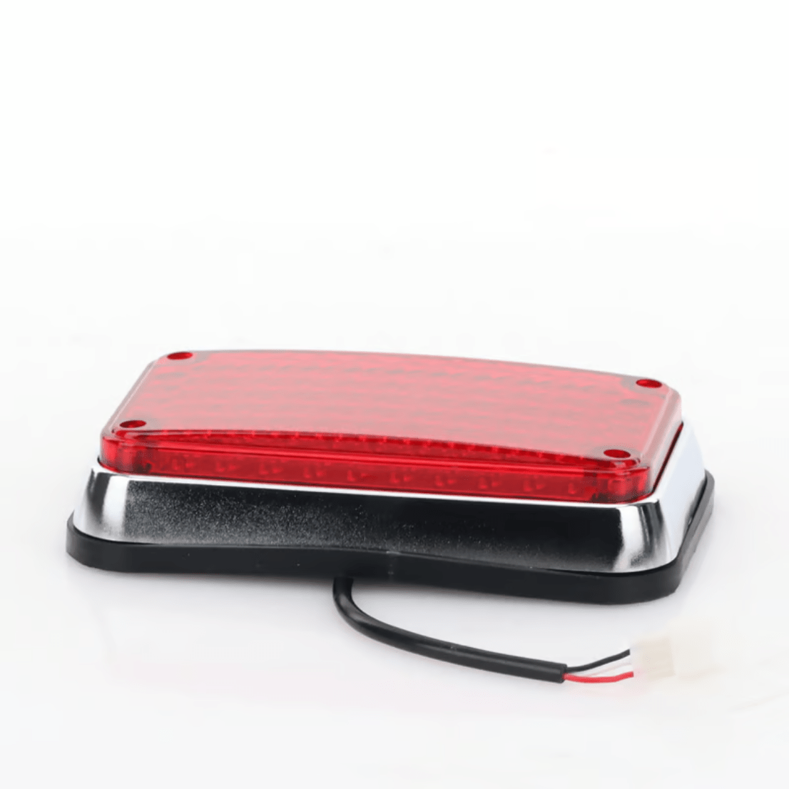 Luz de Advertencia de 6X4" Color Rojo Ideal para Ambulancias XLTE595RV2 - SILYMX