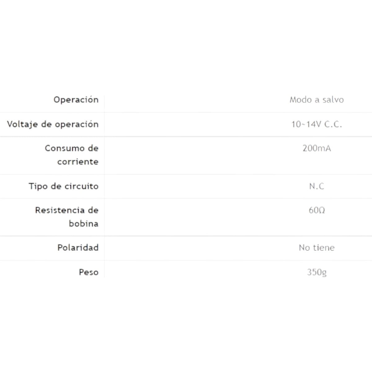 Contrachapa eléctrica Fail Safe SK-990BQ - SILYMX