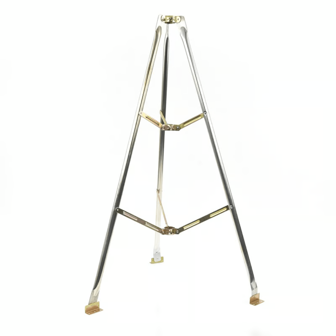 Montaje de tripie para exterior altura total del tripie 1.52 m Compatible con mástiles de hasta 3 m de largo 1 1/4 a 2" de diámetro LP-TP-2 - SILYMX