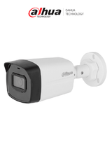 Camara Bullet IP 4MP Lente 2.8mm IR 30m PoE H.265+ DWDR IP67 Dahua DH-IPC-B1E40 - Imagen 1