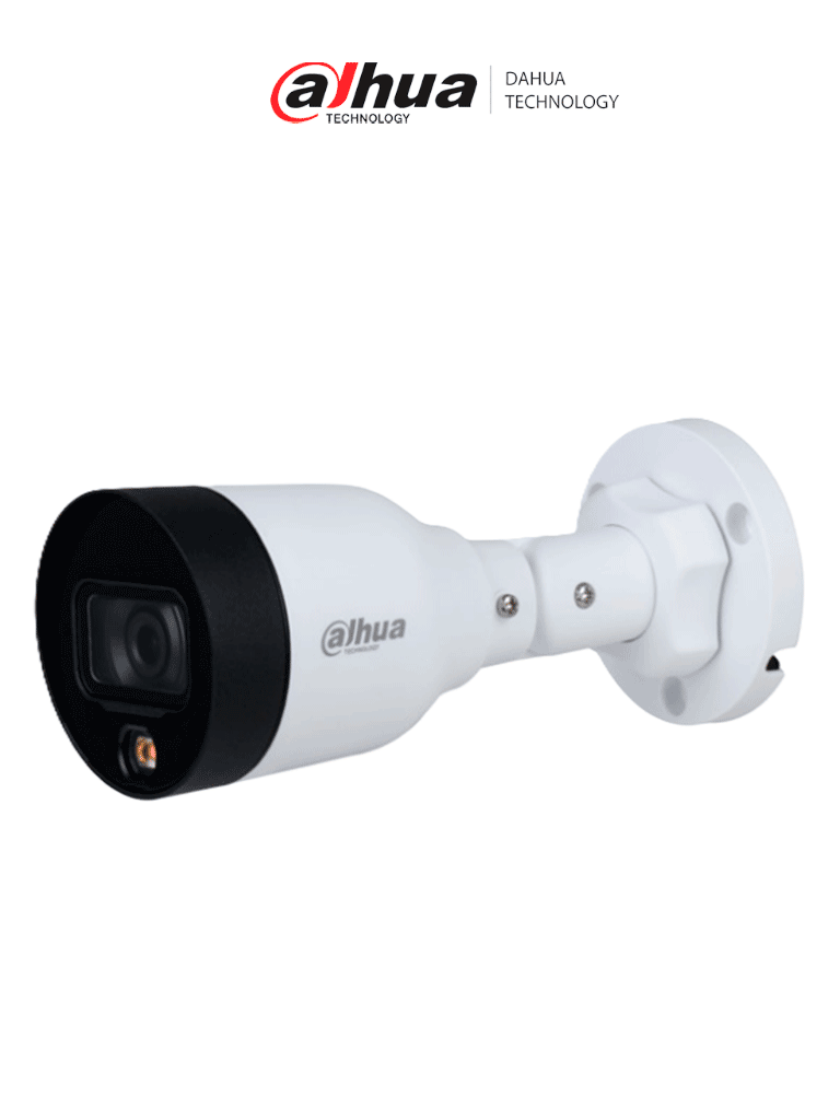 DAHUA IPC-HFW1239S1-LED-S4 - Cámara IP Bullet Full Color 2 Megapixeles/ Lente de 2.8mm/ Luz Blanca de 15 Mts/ H.265/ IP67/ PoE/ DWDR #PromoFullColor - Imagen 1