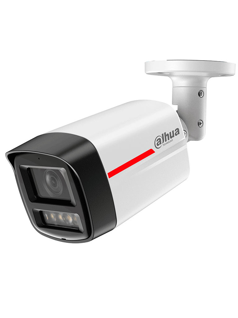 Camara Bullet IP 2MP WizColor WizSense Lente 2.8mm Luz Calida 50m Microfono PoE IP67 Dahua DH-IPC-HFW2249TL-S-PRO - Imagen 5
