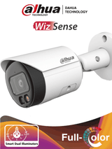 Cámara Bullet IP DAHUA Iluminador Dual Inteligente Full Color WizSense Lente 2.8mm 95 Grados PoE DH-IPC-HFW2449S-S-IL - Imagen 1