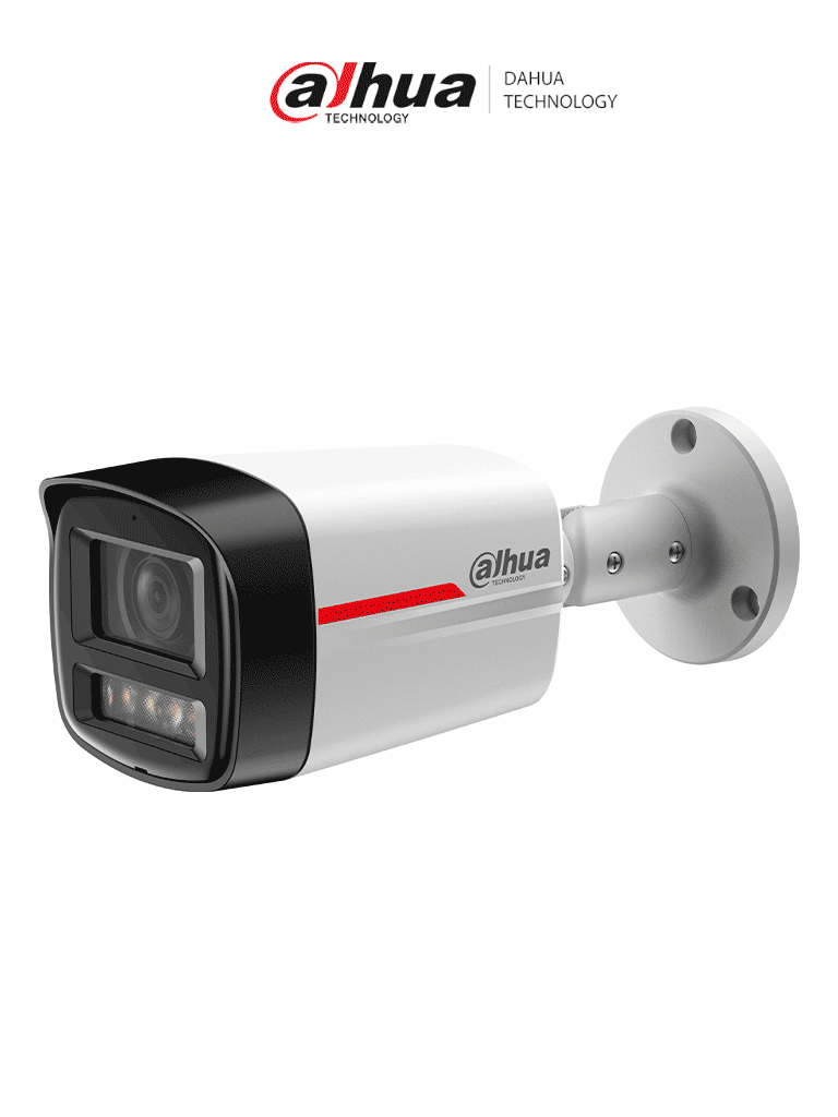 DAHUA DH-IPC-HFW2649TL-S-PRO Cámara IP Bullet de 6MP/ WizColor /WizSense/ Lente 2.8mm/ SMD Plus/ Protección perimetral/ IP67/ PoE/ Ranura MicroSD - Imagen 1
