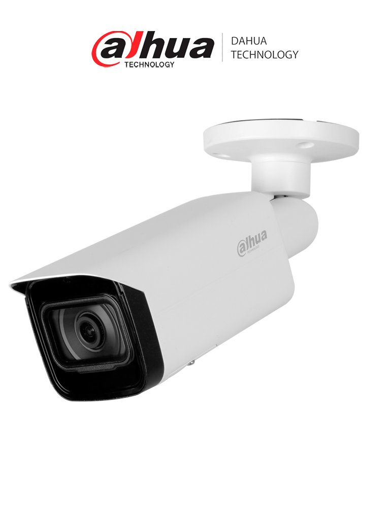 DAHUA IPC-HFW5241TN-SE-0360B - Cámara IP Bullet Resolución de 2 MP/ Lente 3.6 mm/ ? 106°/ IR 80 mts/ IA WizMind/ Detección Facial/ Protección Perimetral/ Conteo de Personas/ Starlight/ PoE/ WDR/ H.265+/ IP67/ IK10 - Imagen 1
