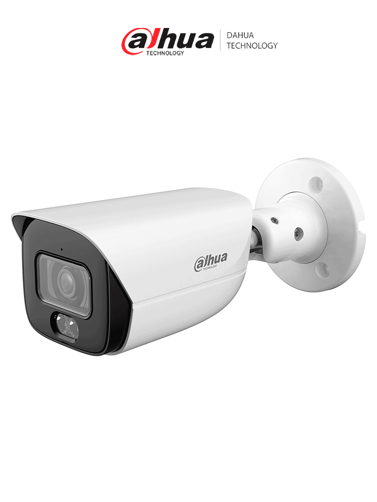 DAHUA DH-IPC-HFW5559E-ASE-IL - Cámara Bullet 5 MP/ WizMind/ Xinghan/ AcuPick/ 2.8mm/ LED IR de 50m/ Iluminador dual/ Detección de rostros/Protección Perimetral/Conteo de Personas/ metadatos de video/ Ranura micro SD/ Micrófono/ ePoE/IP67/ SMD 3.0/ - Imagen 1